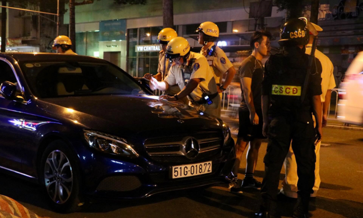 Một tuần TP.HCM xử lý 179 trường hợp vi phạm nồng độ cồn 