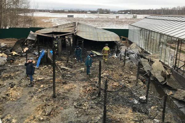  Cháy nhà kính ở ngoại ô Matxcơva khiến 8 người thiệt mạng, nghi có người Việt