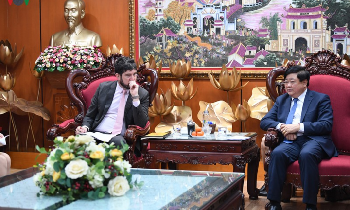 Tổng Giám đốc VOV tiếp Trưởng Đại diện UNESCO tại Việt Nam