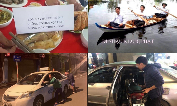 Cười nghiêng ngả với loạt ảnh 'đã uống rượu thì không lái xe' của dân mạng