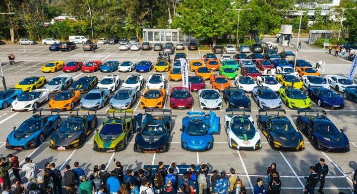 Màn tụ hội ấn tượng của hơn 50 chiếc McLaren tại Hong Kong