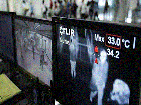 Video: Sân bay Đà Nẵng lắp máy kiểm soát dịch virus lạ từ Trung Quốc 