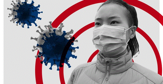 Virus corona có thể lây qua đường nước bọt trong khoảng cách 2m
