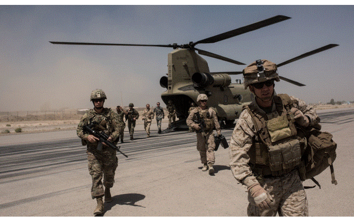 Mỹ xác nhận máy bay quân sự rơi ở Afghanistan