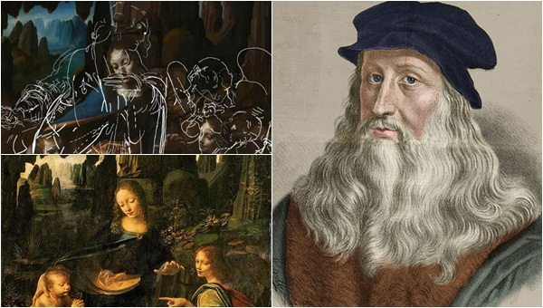 Hình ảnh Chúa được phát hiện bằng tia X trong tranh của Leonardo da Vinci sau nhiều thế kỷ