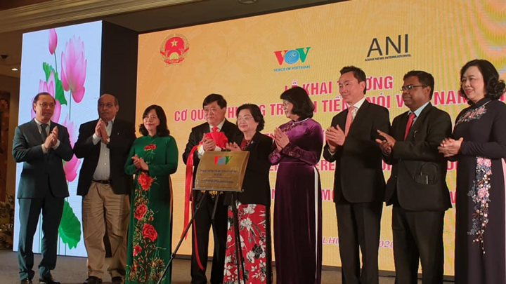 Long trọng Lễ khai trương Cơ quan thường trú Đài Tiếng nói Việt Nam tại Ấn Độ