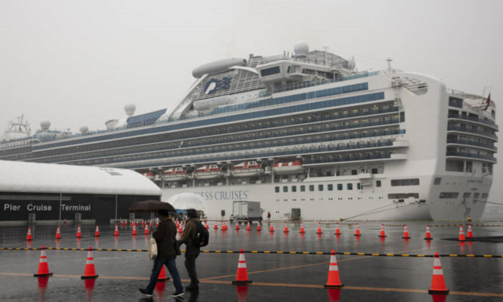 Nhật Bản xác nhận 70 ca COVID-19 mới trên tàu du lịch Diamond Princess