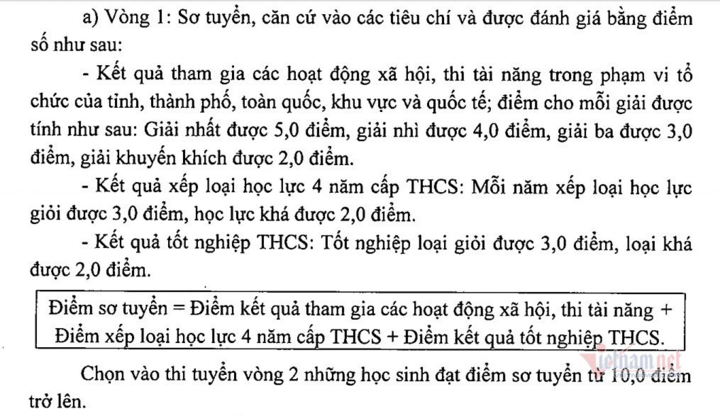 Phương thức tuyển sinh lớp 10 chuyên ở Hà Nội năm học 2020-2021