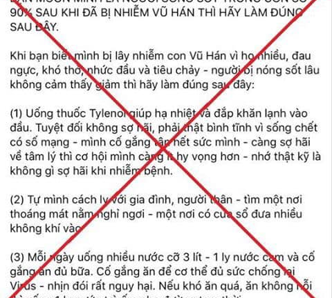 Triệu tập người phụ nữ bán hàng online tự bịa cách chữa trị Covid-19 rồi đăng lên facebook
