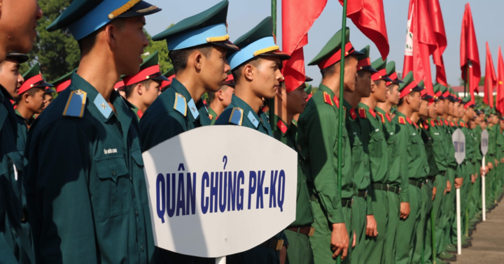 Năm 2020, Khối trường ngành quân đội tuyển 5.400 chỉ tiêu 