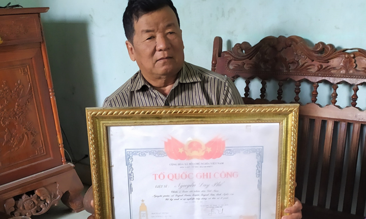 Liệt sĩ quê Nghệ An trở về nhà sau 42 năm lưu lạc ở Campuchia 