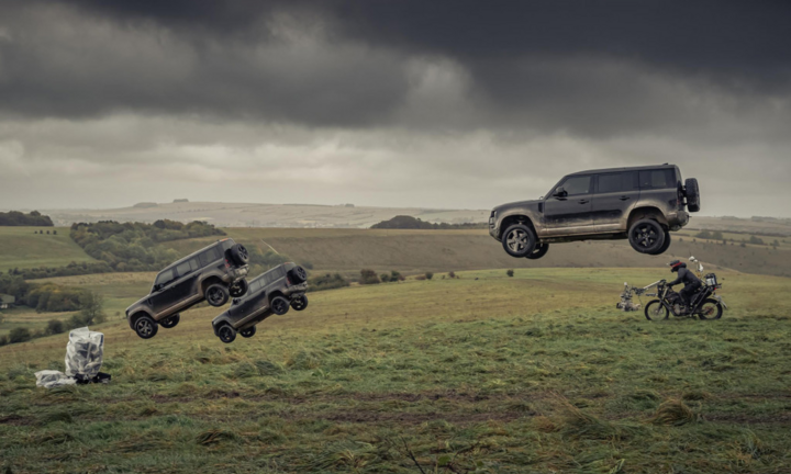 Land Rover Defender 110 mới xuất hiện hoành tráng trong phim James Bond 007