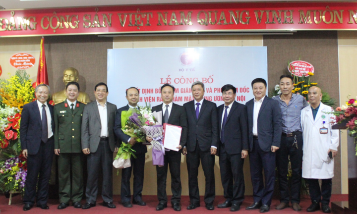 Bệnh viện Răng Hàm Mặt Trung ương có tân giám đốc