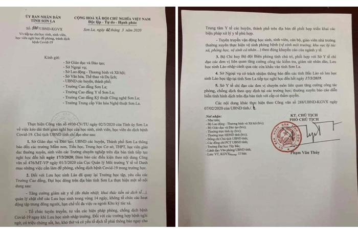 Sau một ngày đi học, học sinh Sơn La tiếp tục nghỉ đến 17/3