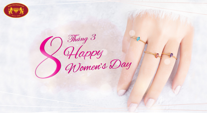 Top 3 quà tặng trang sức dành tặng vợ dịp 8/3