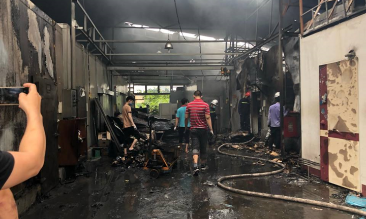 8 người chết trong vụ cháy nhà xưởng: Khởi tố giám đốc công ty