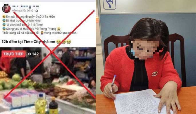 Triệu tập người tung tin giả bệnh nhân nhiễm Covid thứ 17 đi khai trương Uniqlo