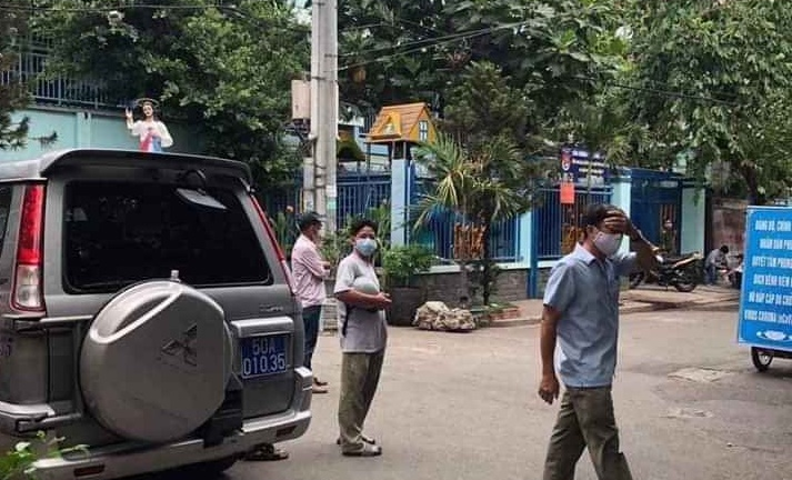 Bệnh nhân số 45 từng tham gia lớp học giáo lý ở TP.HCM