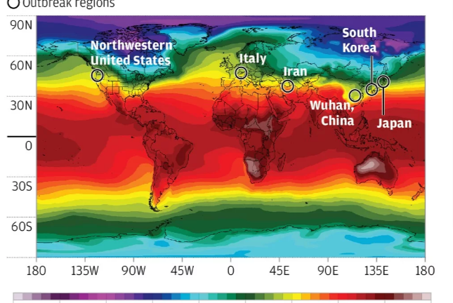 'Hành lang ổ dịch Covid-19' lớn nhất thế giới tập trung ở Bắc Bán cầu