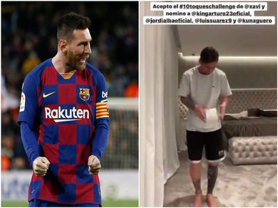 Cầu thủ nổi tiếng thế giới tham gia thử thách tâng giấy vệ sinh