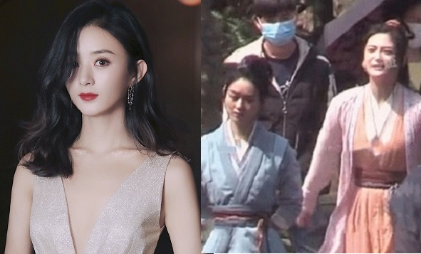 Triệu Lệ Dĩnh khó chịu với đàn em sau ồn ào bị cướp đất diễn