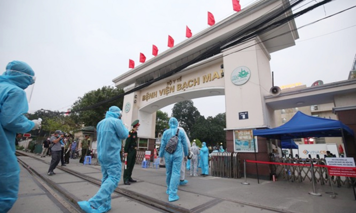 Thêm 2 ca mắc Covid-19 liên quan tới Bệnh viện Bạch Mai