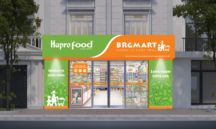 Tập đoàn BRG mở thêm 10 cửa hàng Hapro Food phục vụ