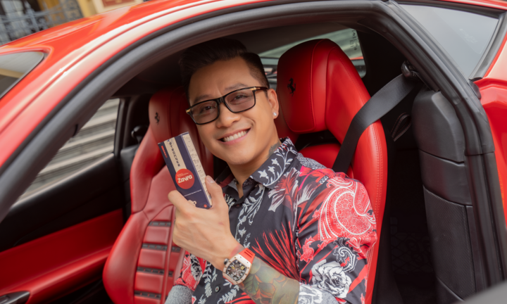 Tuấn Hưng chia sẻ cách giữ phong độ quý ông bằng thực phẩm dạng nước Zawa