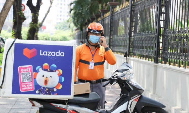 An tâm mua sắm với giải pháp 'Giao hàng không tiếp xúc' của Lazada