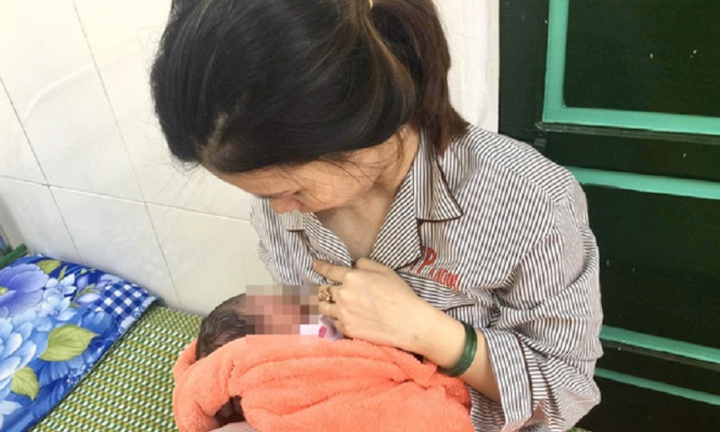 Sản phụ Huế sinh con gái tại phòng cách ly Covid-19