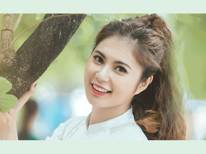 Nữ sinh Sư phạm Toán vừa xinh đẹp vừa tài năng 