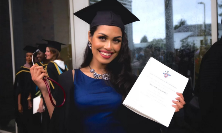 Hoa hậu Anh là bác sĩ chống dịch Covid-19: IQ 146, có hai bằng đại học Y khoa