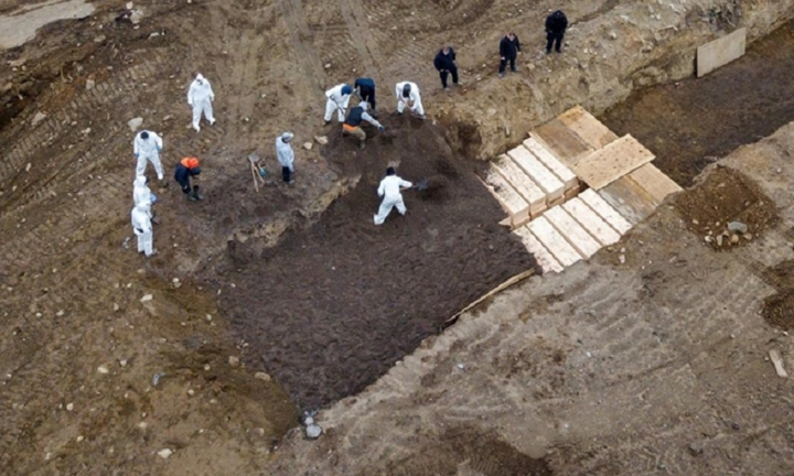 New York thuê lao động tạm thời ra đảo chôn người chết vì COVID-19 