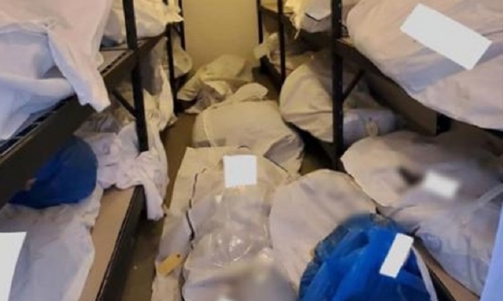 Đau lòng hình ảnh thi thể bệnh nhân chất chồng trong bệnh viện Mỹ