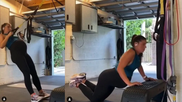 Video: Ngôi sao World Cup của tuyển Mỹ tập tạ khi mang bầu 9 tháng