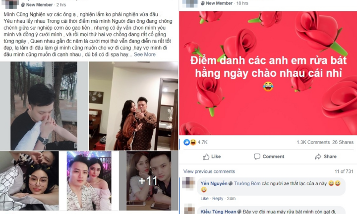 Ở nhà mùa COVID-19, nhóm 'Nghiện vợ' bùng nổ trên mạng xã hội