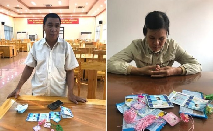 Phát cơm từ thiện ở bệnh viện, vợ chồng tiện tay tuyên truyền Pháp luân công