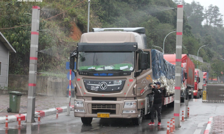 Xử lý tài xế tự ý nâng giá vận chuyển nông sản qua biên giới ở Lạng Sơn