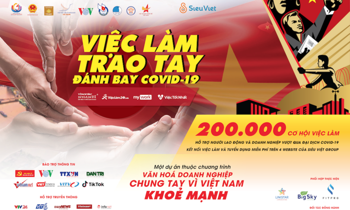 200.000 việc làm cho người lao động trong dịch COVID-19