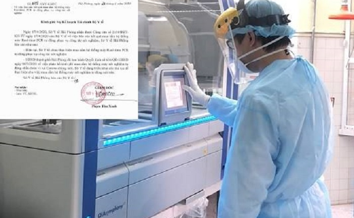 Hải Phòng bác tin mua máy xét nghiệm COVID-19 gần 10 tỷ đồng