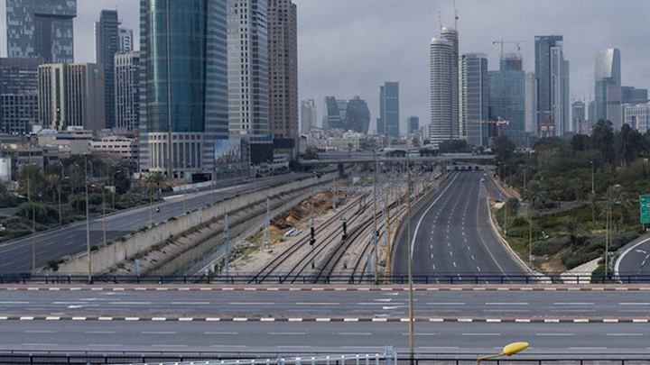 Tel Aviv, Israel vắng lặng trong COVID-19