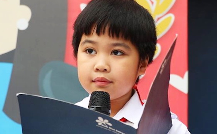 Học sinh lớp 4 hùng biện về tác phẩm hơn 800 trang của nhà văn nổi tiếng