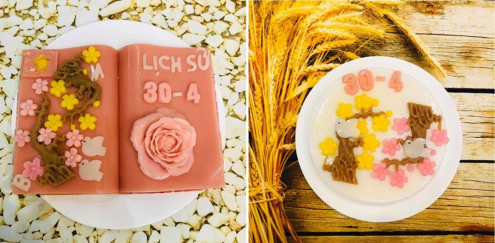 Cô giáo Hà Nội kỳ công làm loạt bánh theo chủ đề ngày 30/4