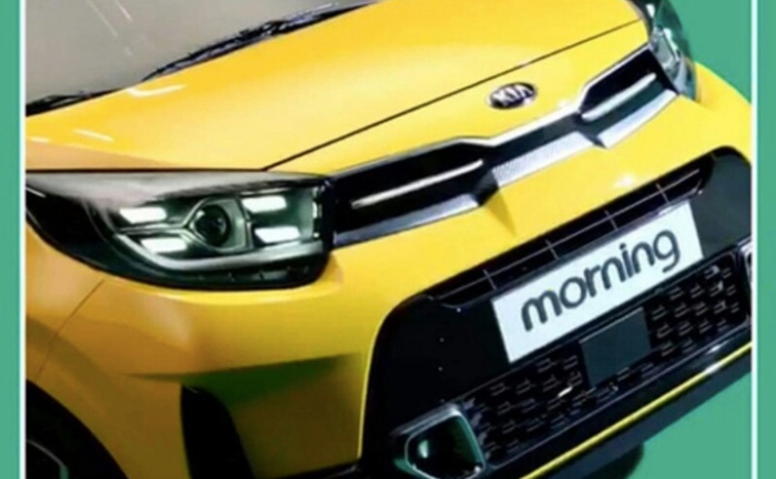 Kia Morning 2021 lộ diện với thiết kế khác biệt 