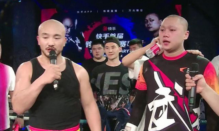 Đấm gục võ sĩ nghiệp dư, Yi Long ngạo mạn: Vợ anh ta khóc, tôi phải đánh nhẹ tay