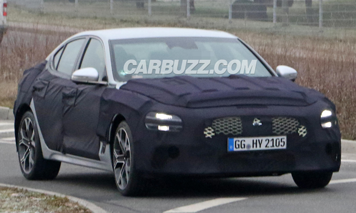 Lộ diện những hình ảnh đầu tiên của Genesis G70 Facelift 2021