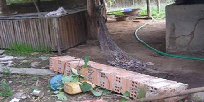 Mắc võng nghỉ trưa, nam thanh niên bị cột gạch đổ vào người thiệt mạng