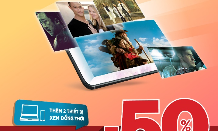 K+ chào hè bằng ưu đãi 50% cho thuê bao myK+ NOW