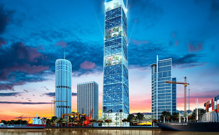 Hải Phòng xây tòa tháp biểu tượng cao 72 tầng 