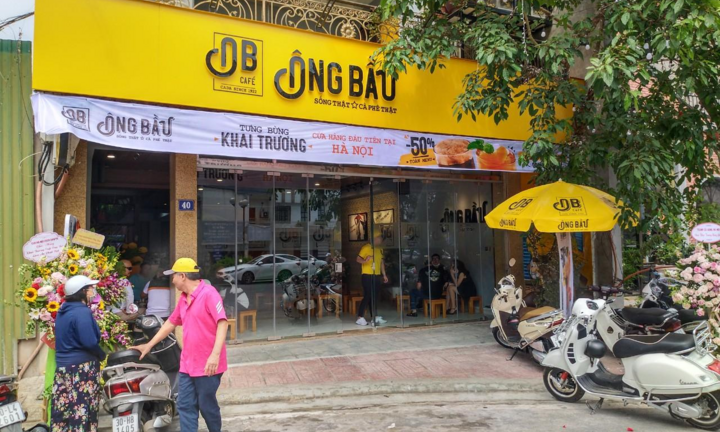 Cà phê Ông Bầu chính thức có mặt tại Hà Nội